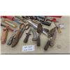 Image 9 : 2 Tool Boxes with Tools ; Pop Rivet Gun, Tin Snips, Drivers, Chisels, Trowels, Stud 
