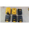 Image 7 : Cordless Tools ; Milwaukee Sawzall, Grinder 2 Batteries - no charger, (2) DeWalt 