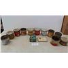 Image 1 : 11 Tobacco Tins - 5 without Lids ; Black Cat, Daily Mail, Old Virginia, plus others & 
