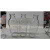Image 2 : 6 Vintage Milk Bottles ; Square + Round 