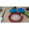 Image 3 : Servin Platters, Place Matts, Lace Style Table Cloth, plus more