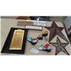 Image 1 : Room Décor, Wooden Plaques with Quotes, Metal Stars, plus more