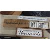 Image 2 : Room Décor, Wooden Plaques with Quotes, Metal Stars, plus more
