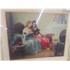 Image 2 : Victorian Style Picture in Fancy Frame 23" x 26" 