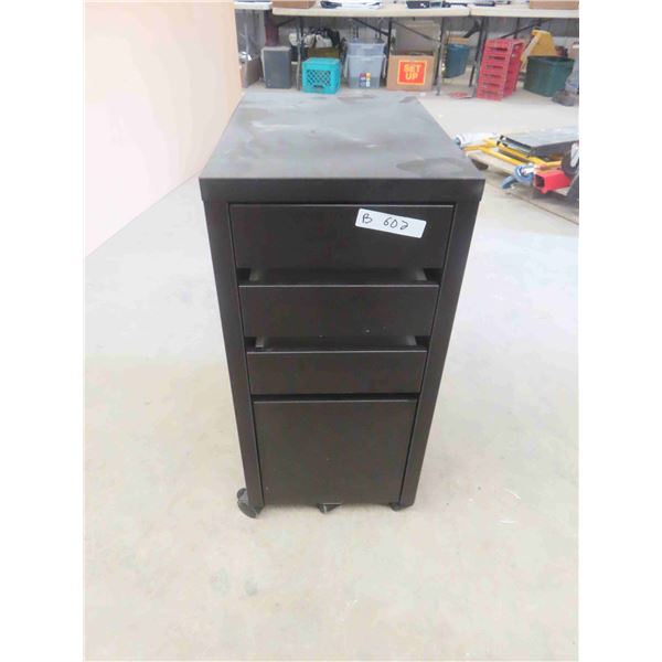 Rolling Cabinet 4 Drawer 14" x 20" x 29" 