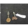 Image 1 : 2 Vintage Watch Fobs; Oliver Dozer + Russell and Co. Ohio, Tractor