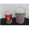 Image 9 : 4 Vintage Peanut Butter Tins Made to Be Used As Kids Beach Sand Pails After