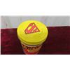 Image 2 : Vintage Superman Glass Peanut Butter Jar with Paper Label - 1944