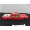 Image 3 : 1960's Made in Japan 9" Fire Chief Tin Toy Car - Friction - VG Cond.