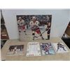 Image 1 : Vintage Winnipeg Jets Autographed Photo + Poster Lot ; Kris King Signed Poster 20"x 24"