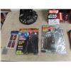 Image 8 : Vintage Star Wars Lot ; Darth Vadar Alarm Clock, Chewbacca Talking Plush, Captain 