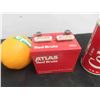 Image 3 : 5 Vintage Advertising Transistor Radios ; Coke, Atlas, Batteries, Campbells Soup, 