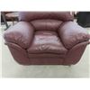 Image 3 : Leather / Leather Style Comfy Play-Off Watching Chair