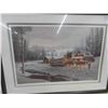 Image 2 : Framed Print by Hubert Thoroux , signed 31" x 42" 