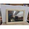 Image 1 : Detailed Framed Bevelled Mirror 24" x 31.5" 