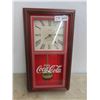 Image 1 : Coca-Cola Regulator Clock 10.5" x 19" 