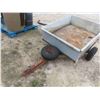 Image 2 : BH Smaller Utility Trailer - needs new wheel Bearing - box size 12" x 42" x 50" 