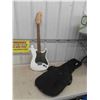 Image 1 : Squier Strat by Fender Electric Guitar with Fender Soft Case