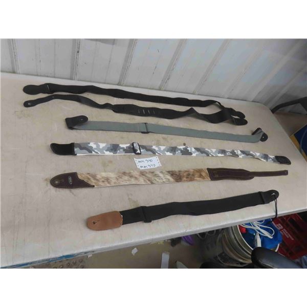 6 Guitar Straps