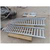 Image 1 : 3 Aluminium Loading Ramps 16" x 72" - 1 is a little bent