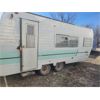 Image 3 : 18' Tandem Bumper Hitch Camper, Rough Condition No TOD - NEEDS HUGE OVER HAUL + CLEAN UP including 
