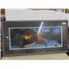 Image 1 : Stephen Lyman Signed Framed Print 26" x 49" 