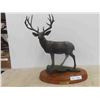 Image 1 : Wind River Muley Metal Sculpture 15" x 20" Limited Edition by T. O'Brien Signed