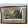 Image 1 : 22" X 32.5" Framed Limited Edition Print Signed by Josee Lapointe