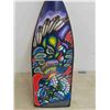 Image 2 : Art on Wood Paddle by Lloyd Kakeka Petum 36" Long