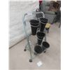 Image 1 : Rolling Planter Stand