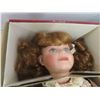 Image 3 : 3 Porcelain Dolls up to 30" Tall with Boxes