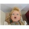 Image 8 : 3 Porcelain Dolls up to 30" Tall with Boxes