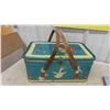 Image 2 : Vintage Metal Picnic Basket 3 Uncle Arthurs Bedtime Story Books