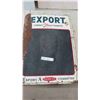 Image 1 : Vintage Export A Metal Sign with Chalkboard 19.25" x 27.25" 