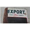 Image 3 : Vintage Export A Metal Sign with Chalkboard 19.25" x 27.25" 