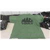 Image 2 : Mac Tools T-Shirt Sz Lg, Saddle Bags, 2 Waist Wraps, Fishing Ba, Booster Seat, plus 