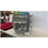 Image 1 : Revolving Store Display 16.5" x 16.5" x 20.75" with Hooks + Price Cards