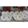 Image 2 : 10 Enamel Hanging Lights 16" Wide