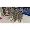 Image 2 : 4 pcs Village Collection Light Up Buildings