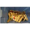 Image 2 : Wooden Train SET Includes Tracks, Bridges, Train Cars, Engine, plus more