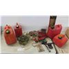 Image 1 : Auto Tail Lights, Wiring + 4 Plastic Gas Containers