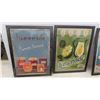 Image 2 : Wall Art 3 pcs 13" x 17.25" , Slogan 16" x 16" , Galvanized Tub