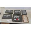 Image 1 : Wall Décor 6 Slogan Written on Wood