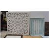 Image 2 : Room Décor 9 pc Wood Art