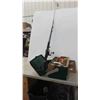 Image 1 : Fishing Rod, Reel + Tackle Box Full of Lures + Gear