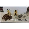 Image 1 : 3 Ton Jack Stand (2), Chain, Winch, Level 