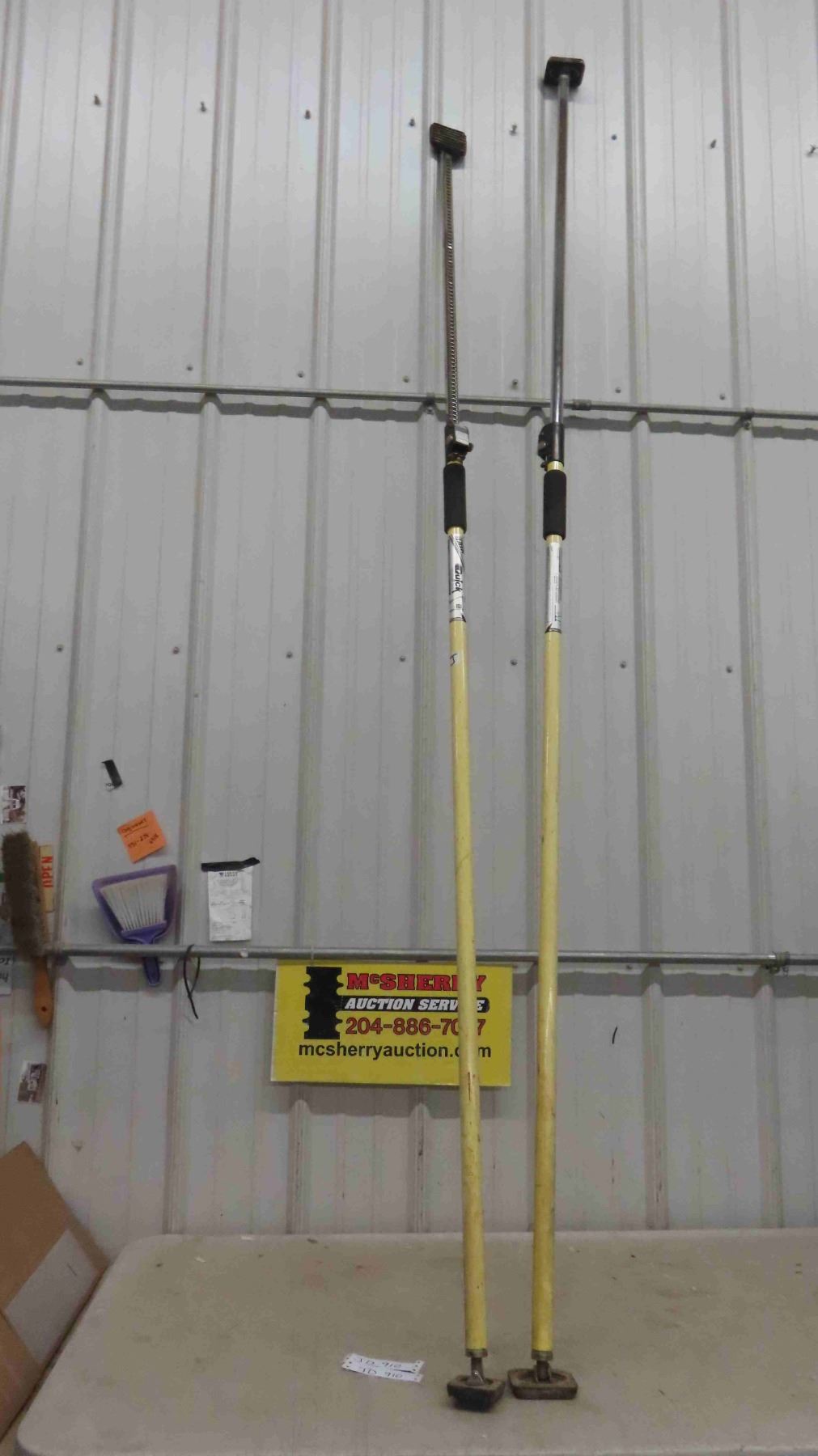 2 Quick Support Rods