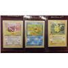 Image 3 : 7 Pokémon Cards 1999 1st Edition