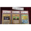 Image 1 : 1999 Pokémon ; Defender, Recycle, Psyduck - Graded 