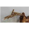 Image 3 : Bambi The Deer with a Coat of Pine Cones Standing 40" t x 41" L  